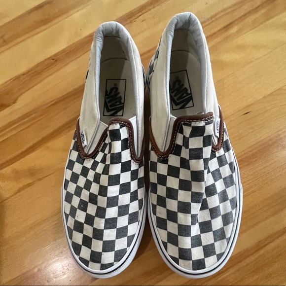 Vans Shoes - Checker Slip on Vans